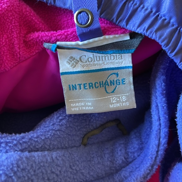 Columbia Size 12-18 Months 
Bugababy Interchange Bunting Girls' - Picture 8 of 12